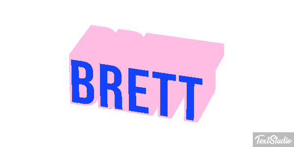 Brett Text effect