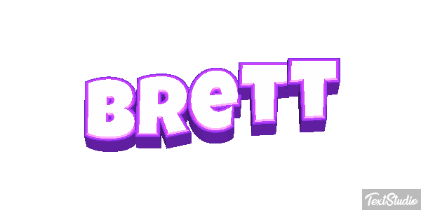 Brett Text effect