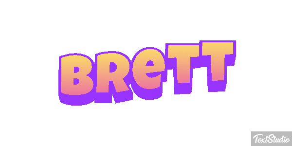 Brett Text effect