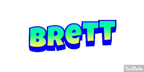 Brett Text effect