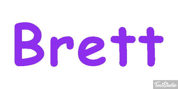 Brett Text effect