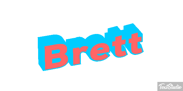 Brett Text effect