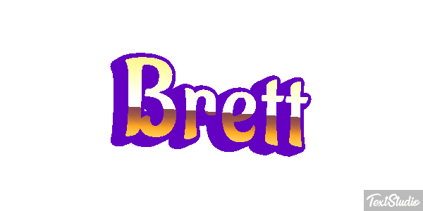 Brett Text effect
