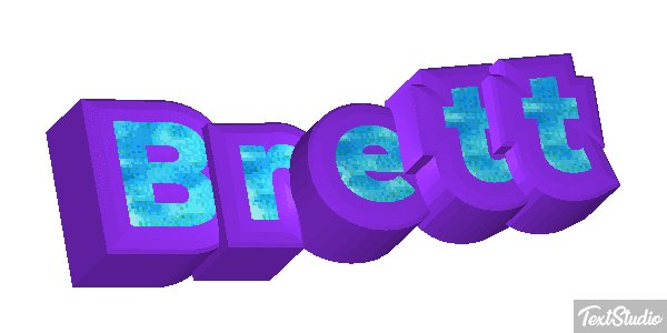Brett Text effect