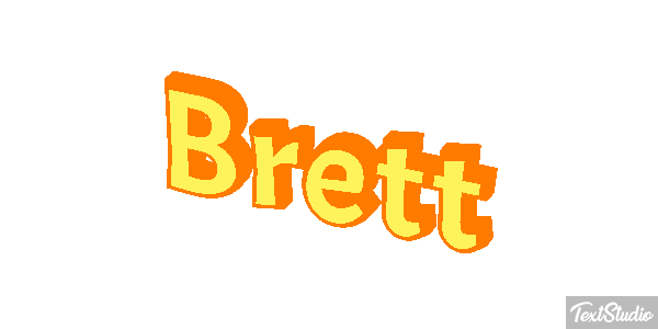 Brett Text effect