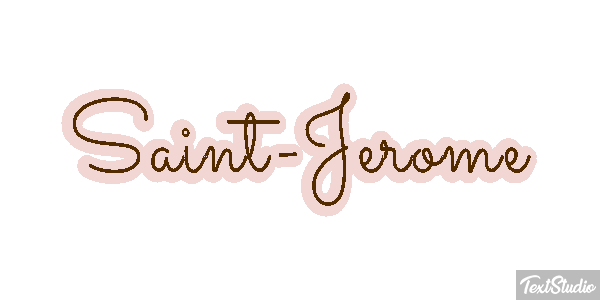 Saint-Jérôme Effetto testo
