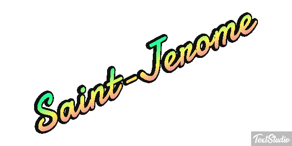 Saint-Jérôme Effetto testo