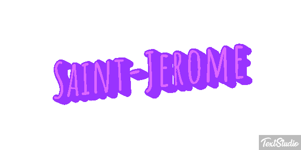 Saint-Jérôme Effetto testo
