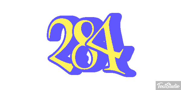 284 Efekt tekstowy