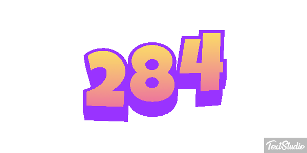 284 Efekt tekstowy
