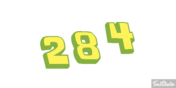 284 Efekt tekstowy
