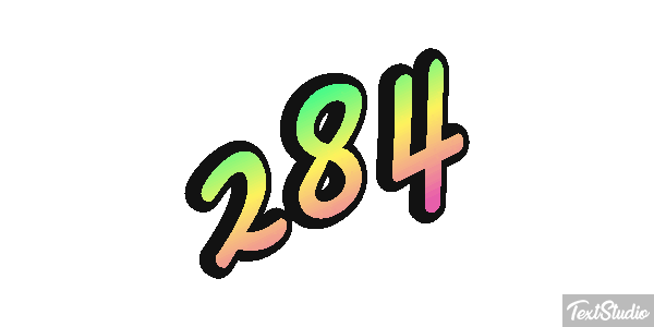 284 Efekt tekstowy