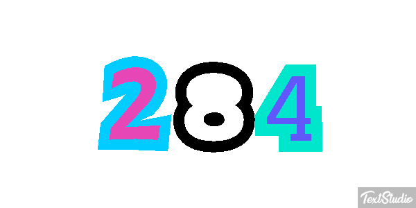 284 Efekt tekstowy
