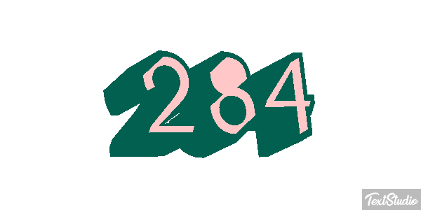 284 Efekt tekstowy