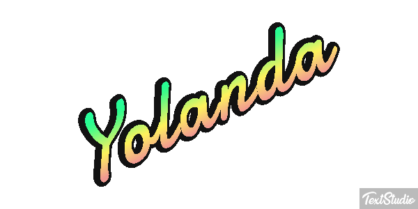 Yolanda Efecto de texto