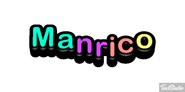 Manrico Effetto testo