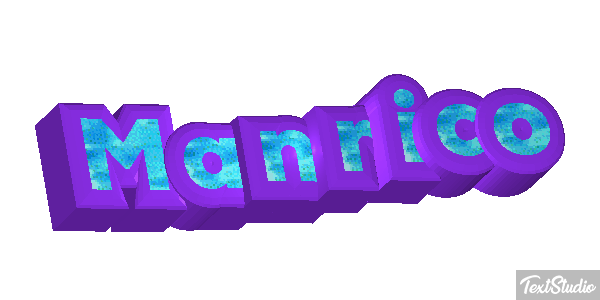 Manrico Effetto testo