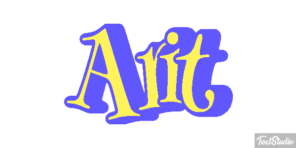 Arit Text effect
