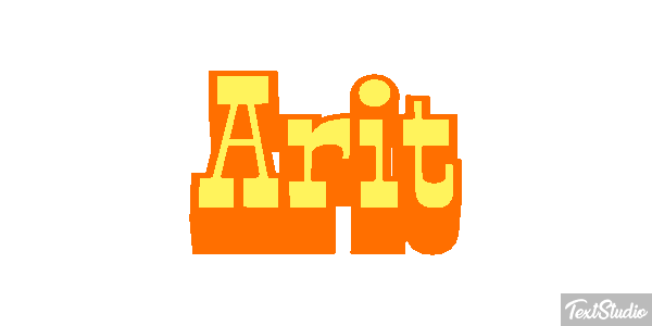 Arit Text effect