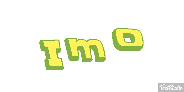Imo Effetto testo