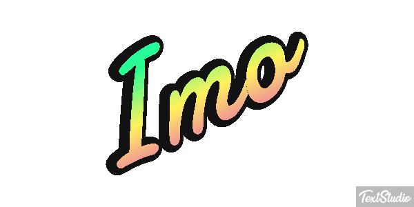 Imo Effetto testo