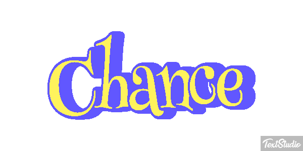 Chance Text effect