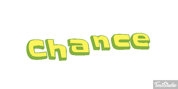 Chance Text effect
