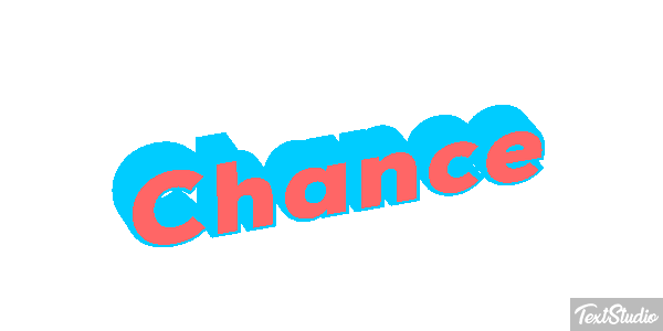 Chance Text effect