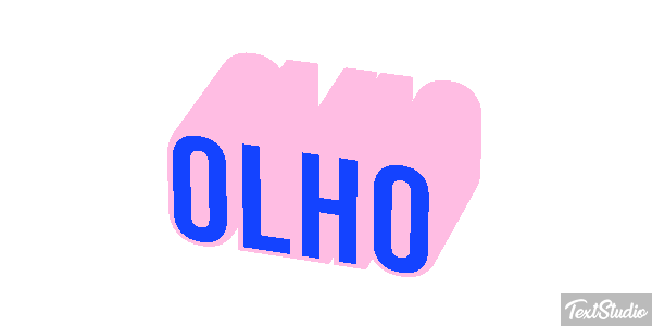 Olho Efeito do texto