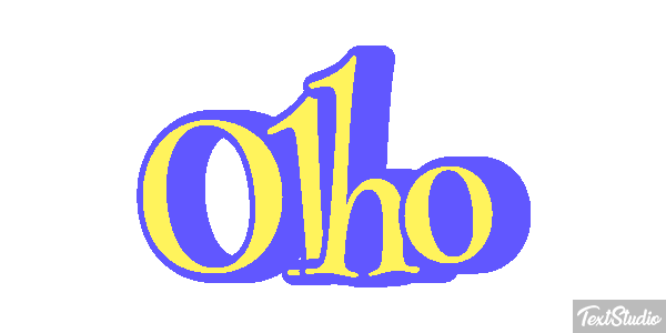 Olho Efeito do texto