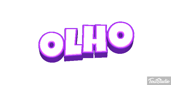 Olho Efeito do texto