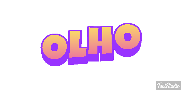 Olho Efeito do texto