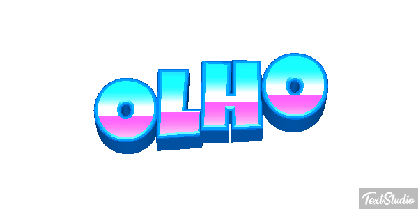 Olho Efeito do texto