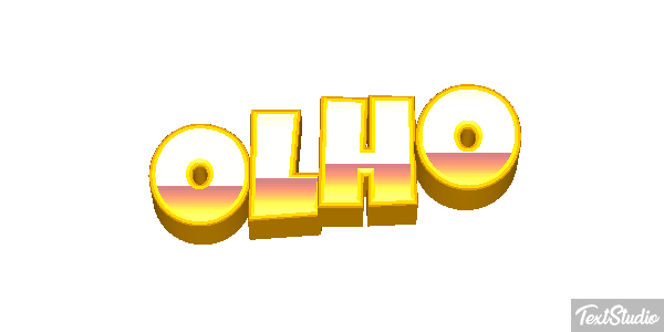 Olho Efeito do texto