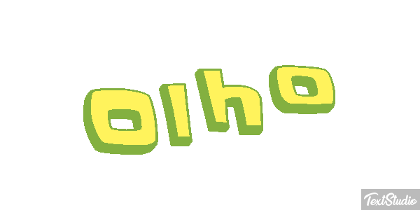 Olho Efeito do texto