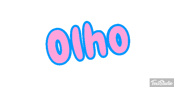Olho Efeito do texto