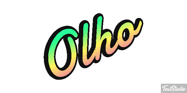 Olho Efeito do texto