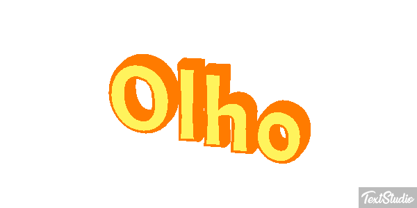 Olho Efeito do texto