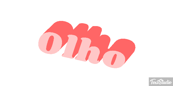 Olho Efeito do texto