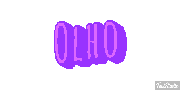 Olho Efeito do texto