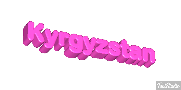 Kyrgyzstan Text effect
