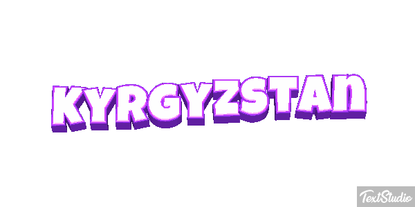 Kyrgyzstan Text effect