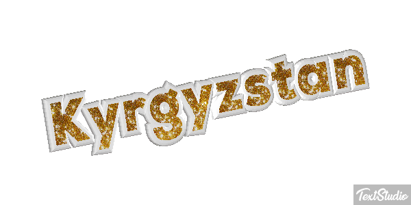 Kyrgyzstan Text effect