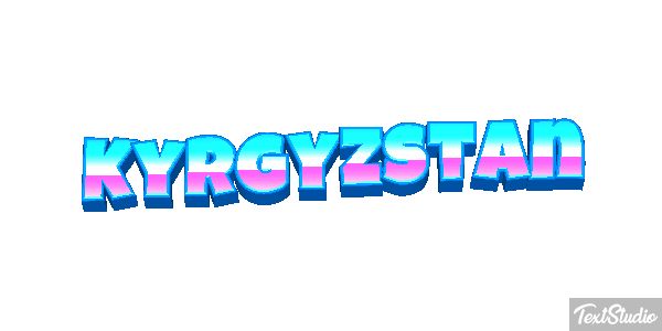 Kyrgyzstan Text effect