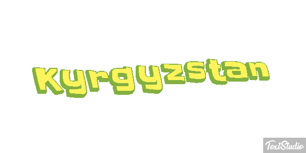 Kyrgyzstan Text effect