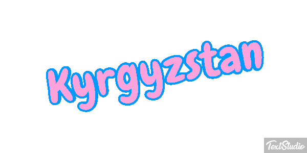 Kyrgyzstan Text effect