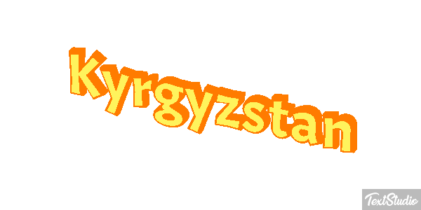 Kyrgyzstan Text effect
