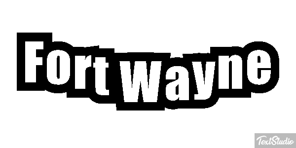 Fort Wayne Effetto testo