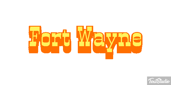 Fort Wayne Effetto testo