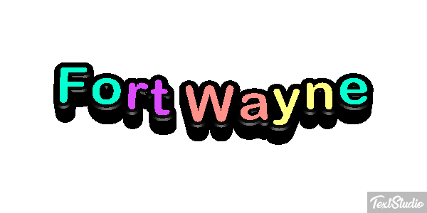 Fort Wayne Effetto testo